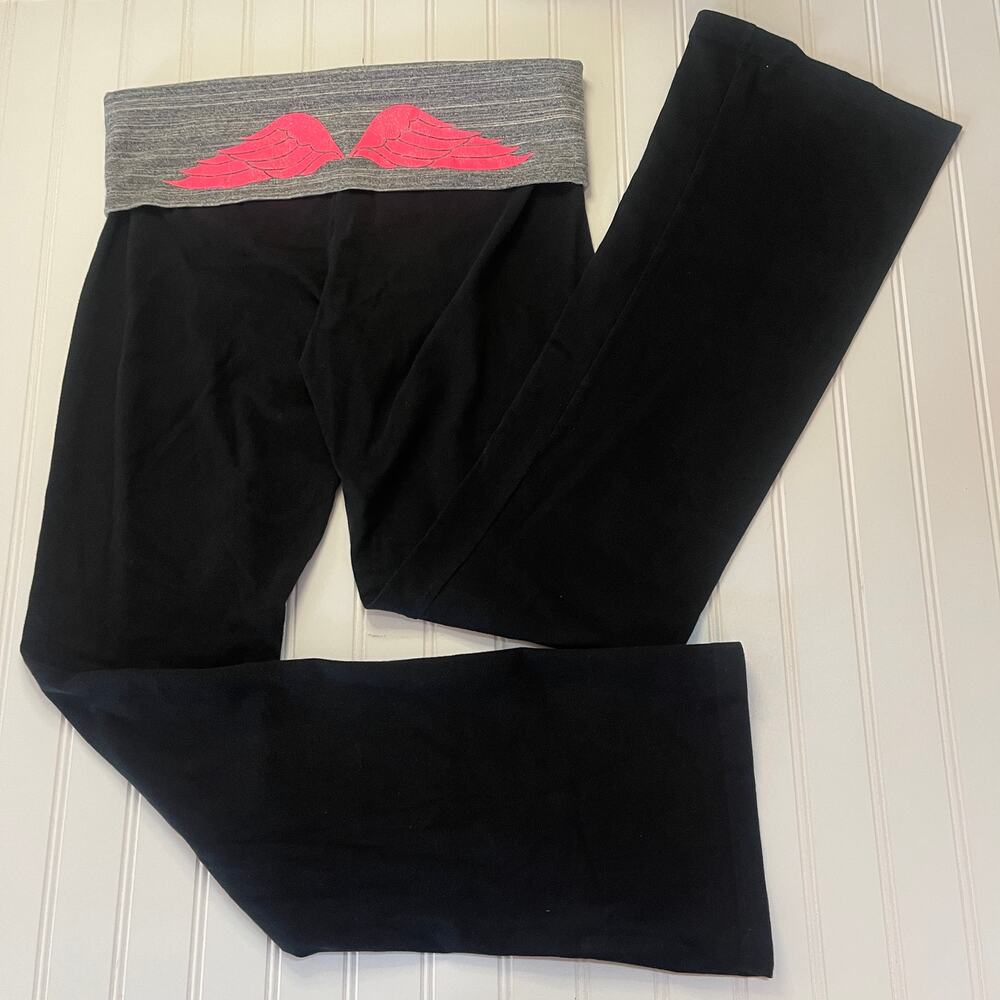 Victorias Secretβ Y2K Inspired Foldover Leggings Wings Angel Pink Womens Medium